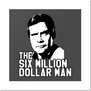 Six Million Dollar Man Posters and Art